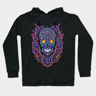 Cyborg Heads S03 D65 Hoodie